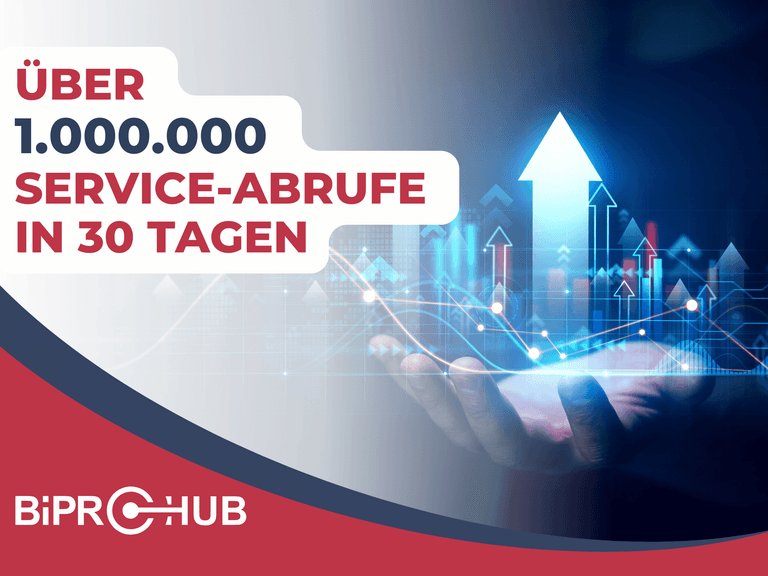 BIPRO Hub wächst weiter: Über 1 Million Service-Abrufe in 30 Tagen