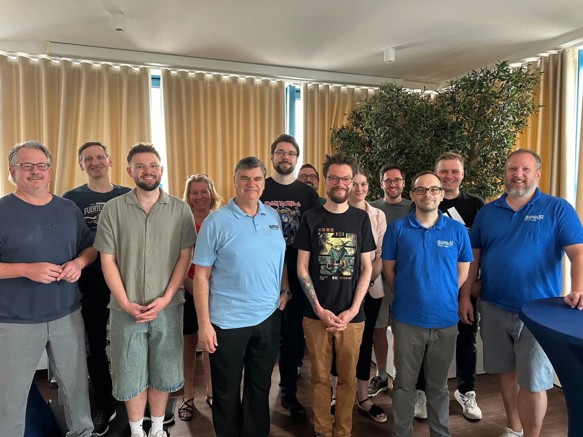 Das BIPRO Team auf einem gemeinsamen Gruppenfoto
